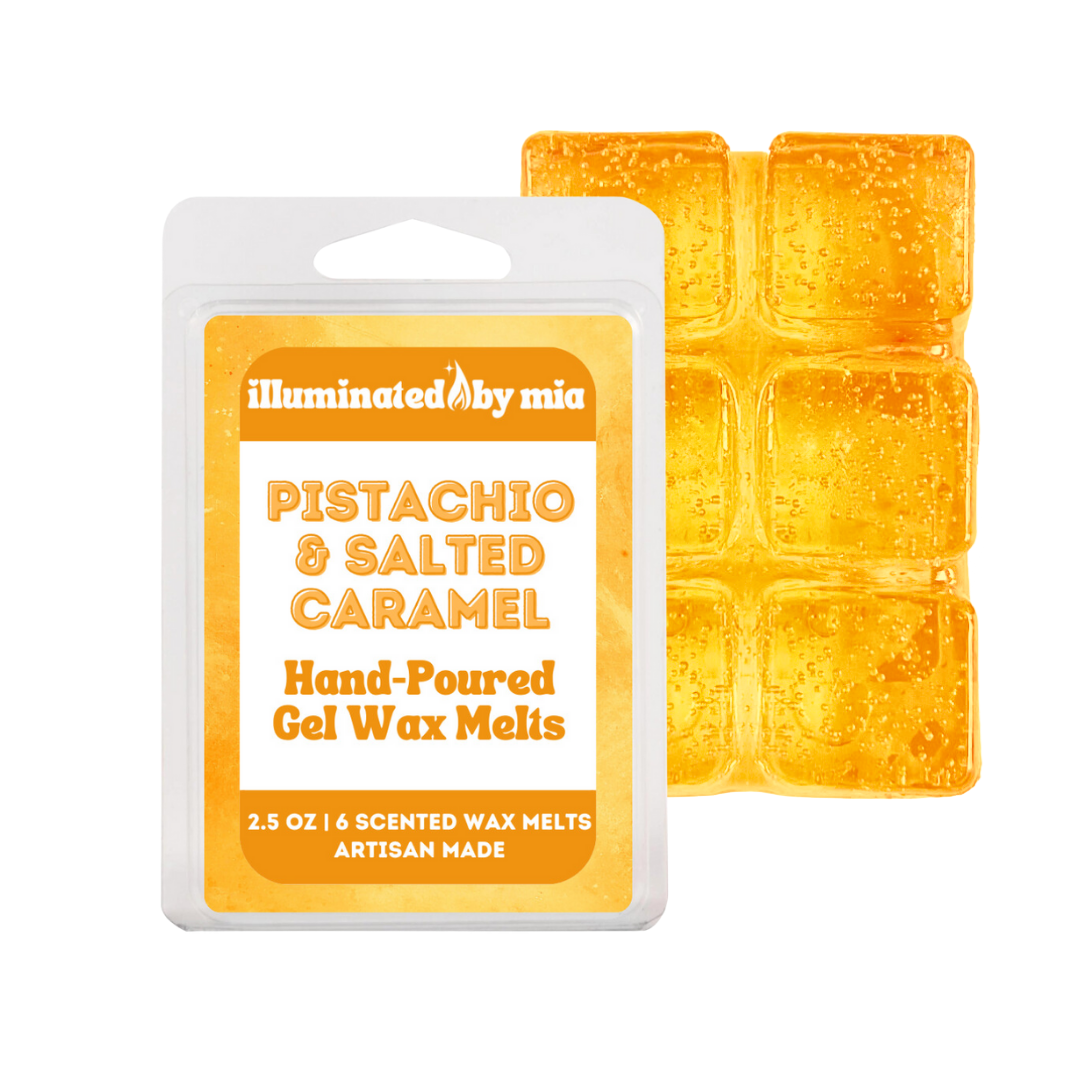 Pistachio & Salted Caramel Gel Wax Melts