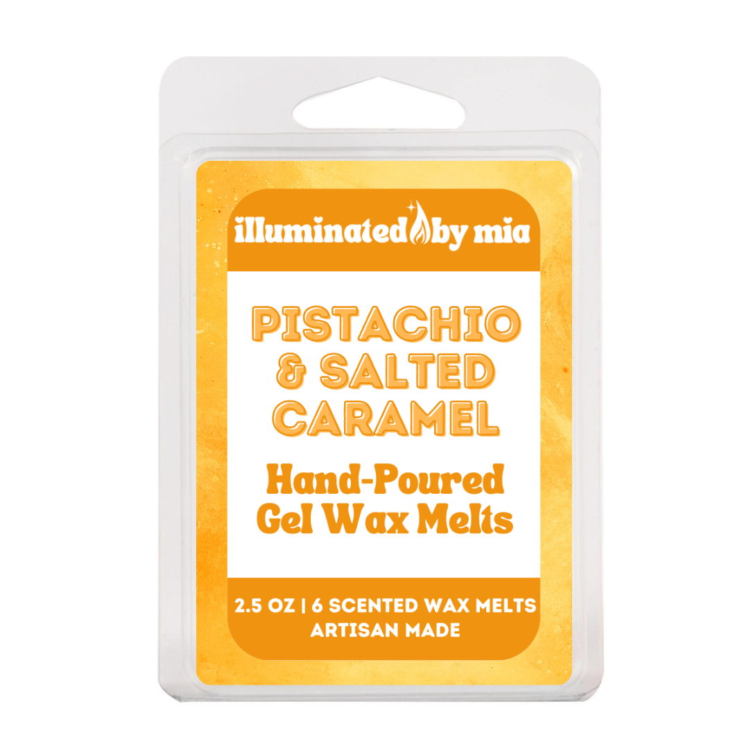 Pistachio & Salted Caramel Gel Wax Melts