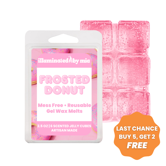 Frosted Donut Gel Wax Melts
