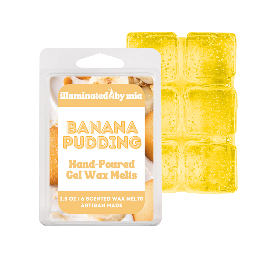 Banana Pudding Gel Wax Melts