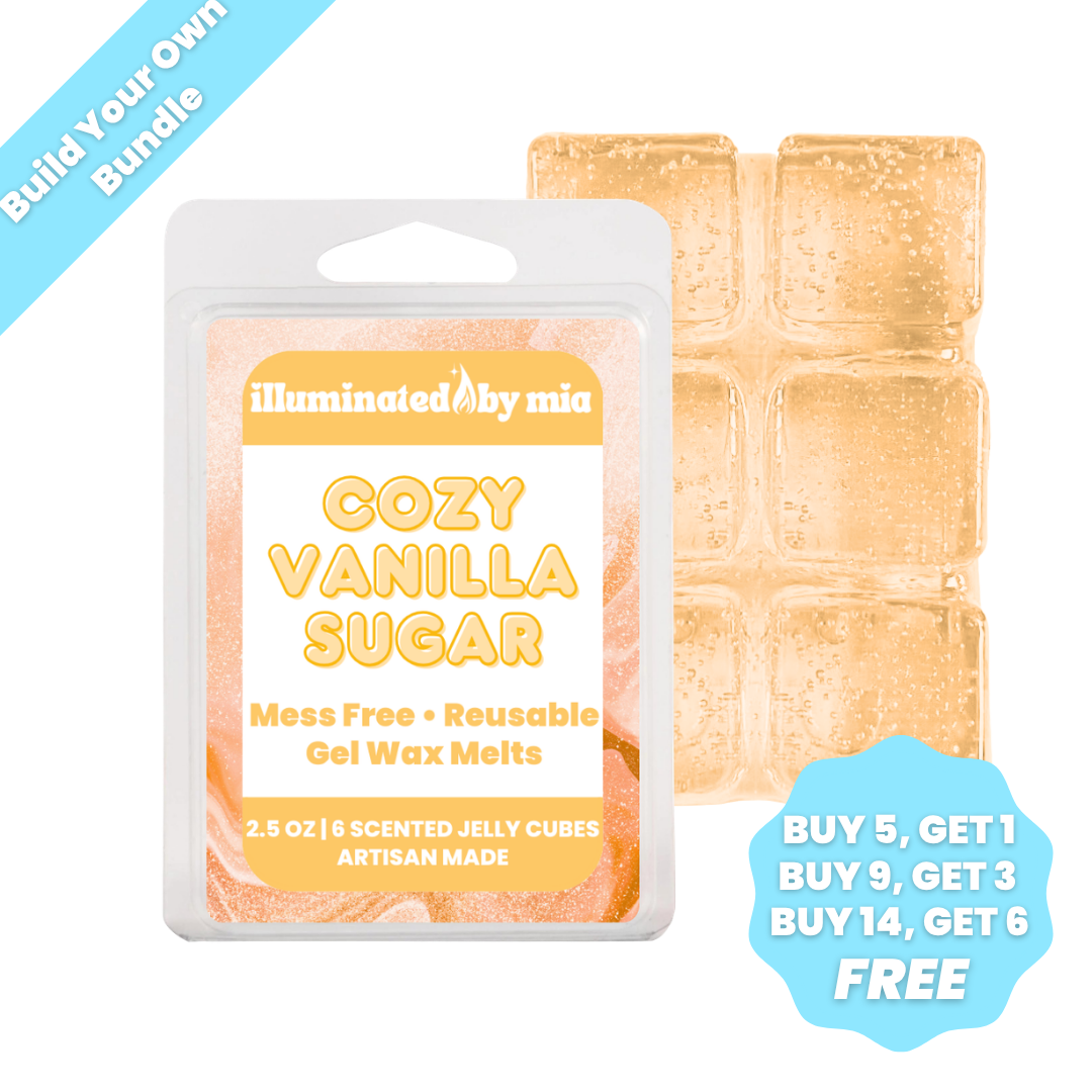 Cozy Vanilla Sugar Gel Wax Melts – illuminatedbymia