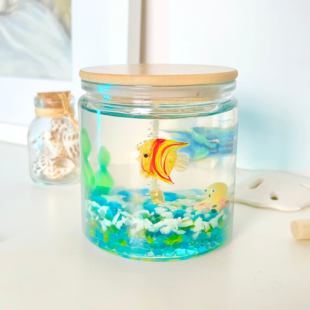 Glow in the Dark Aquarium Candle