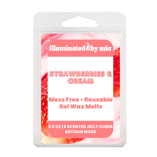 Strawberries & Cream Gel Wax Melts