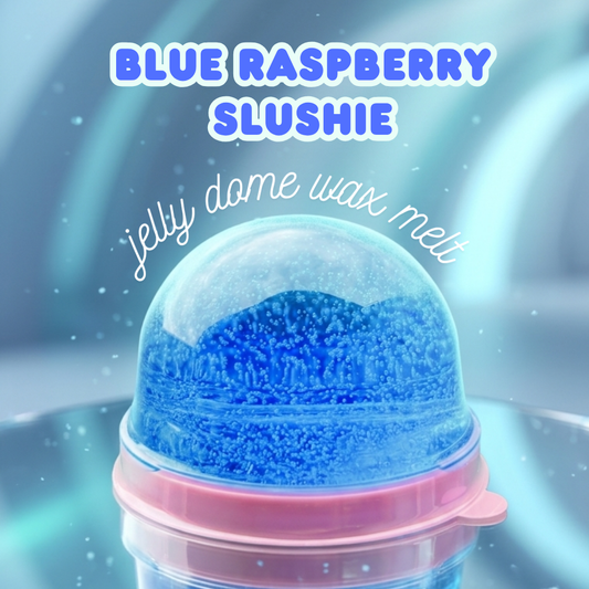 Blue Raspberry Slushie Jelly Dome Wax Melt