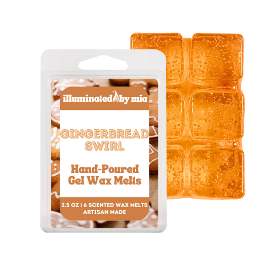 Gingerbread Swirl Gel Wax Melts