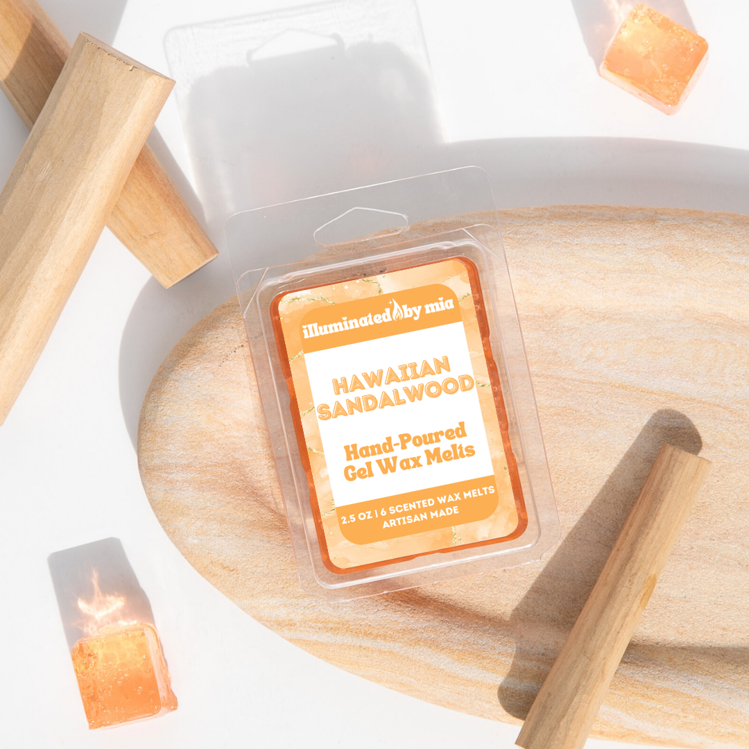 Hawaiian Sandalwood Gel Wax Melts