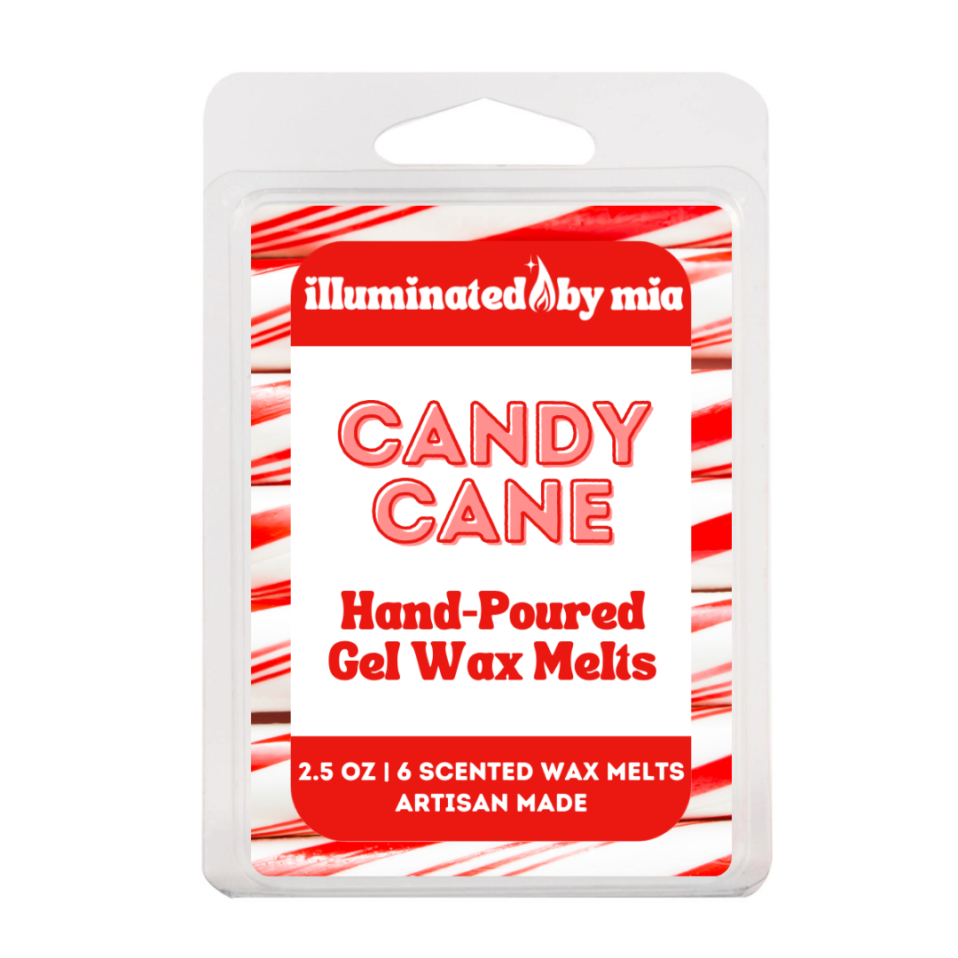 Candy Cane Gel Wax Melts