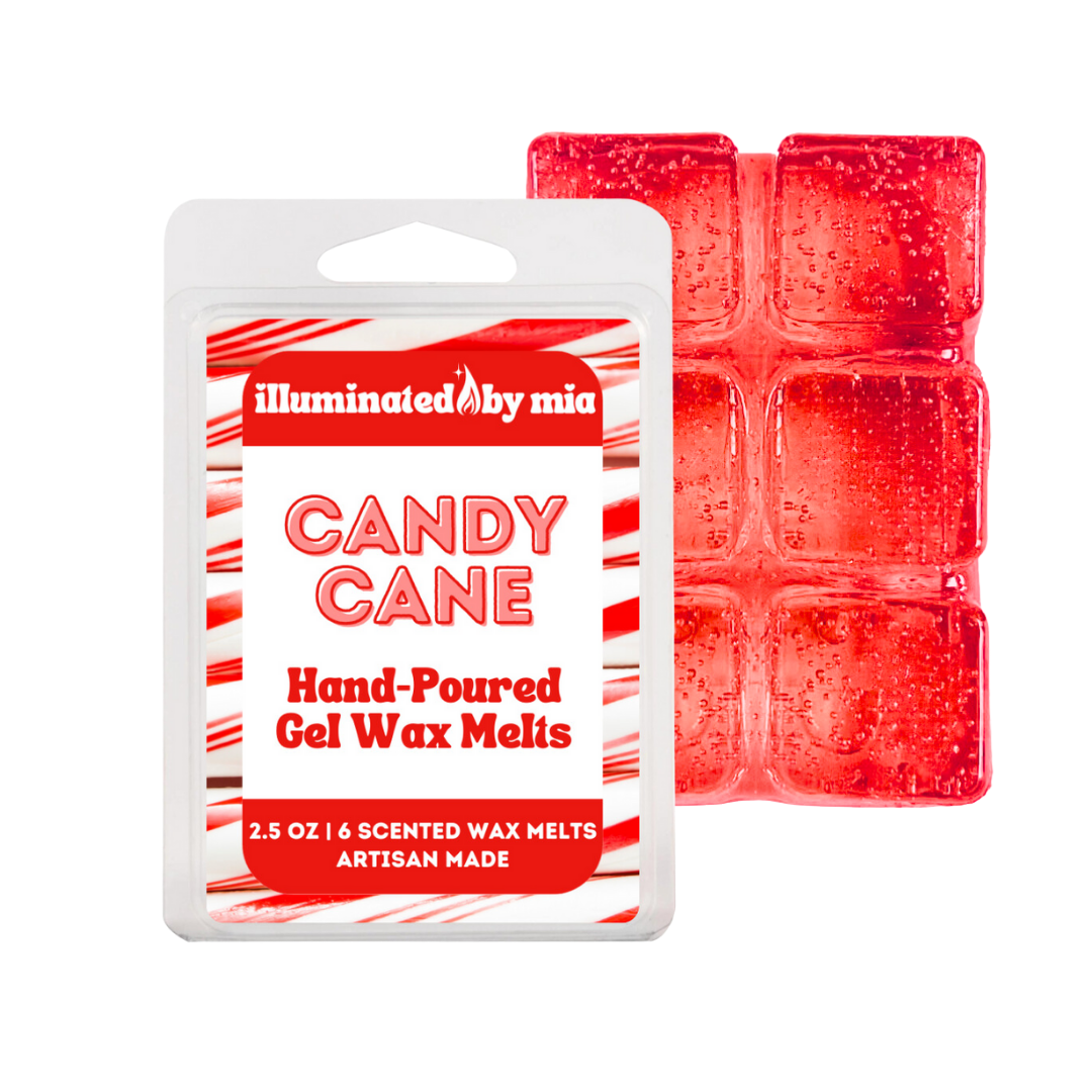 Candy Cane Gel Wax Melts