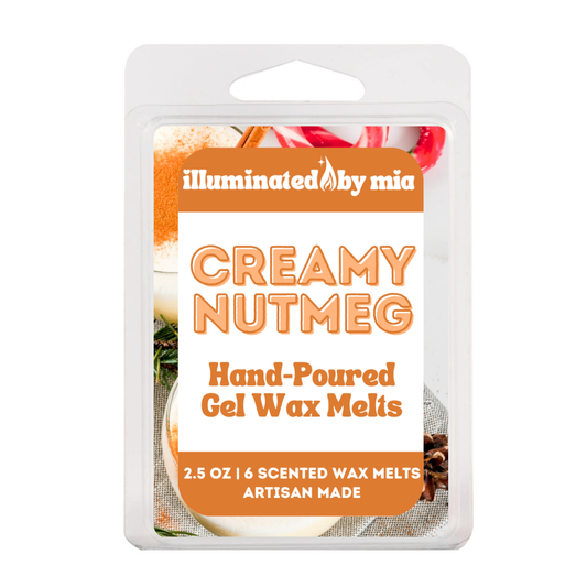 Creamy Nutmeg Gel Wax Melts