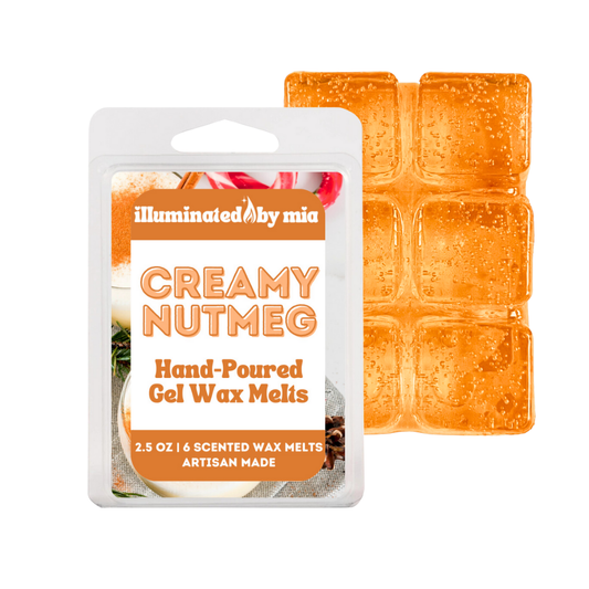 Creamy Nutmeg Gel Wax Melts