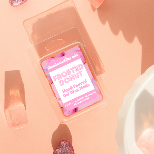 Frosted Donut Gel Wax Melts