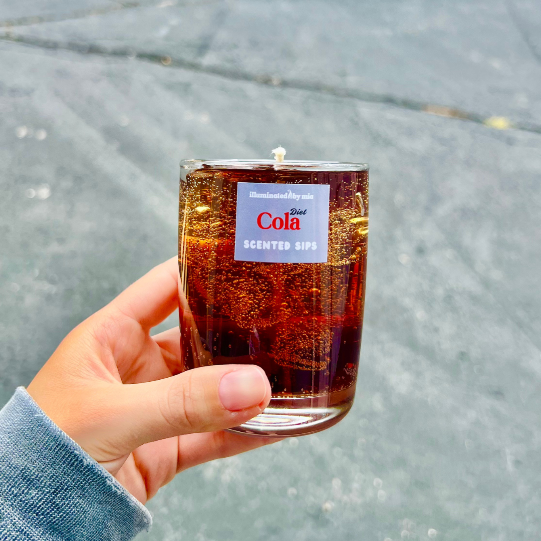 Scented Sips Diet Cola Candle
