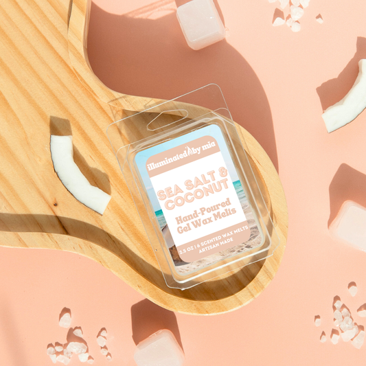 Sea Salt & Coconut Gel Wax Melts