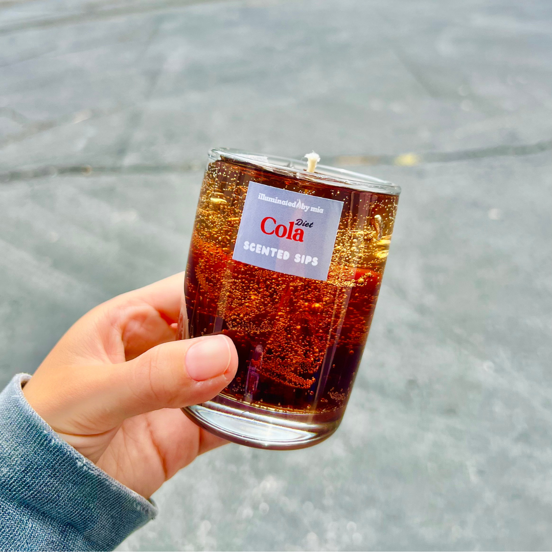 Scented Sips Diet Cola Candle