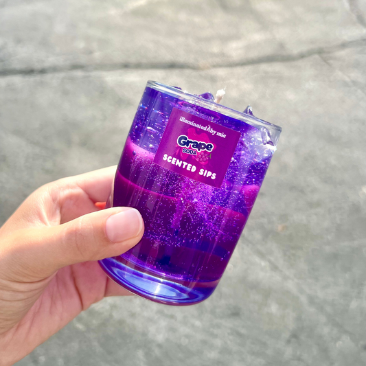 Scented Sips Grape Soda Candle