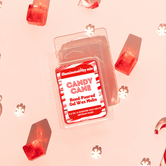 Candy Cane Gel Wax Melts