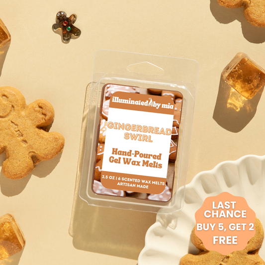 Gingerbread Swirl Gel Wax Melts
