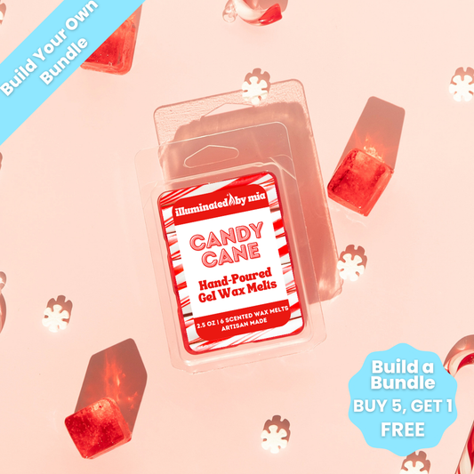 Candy Cane Gel Wax Melts