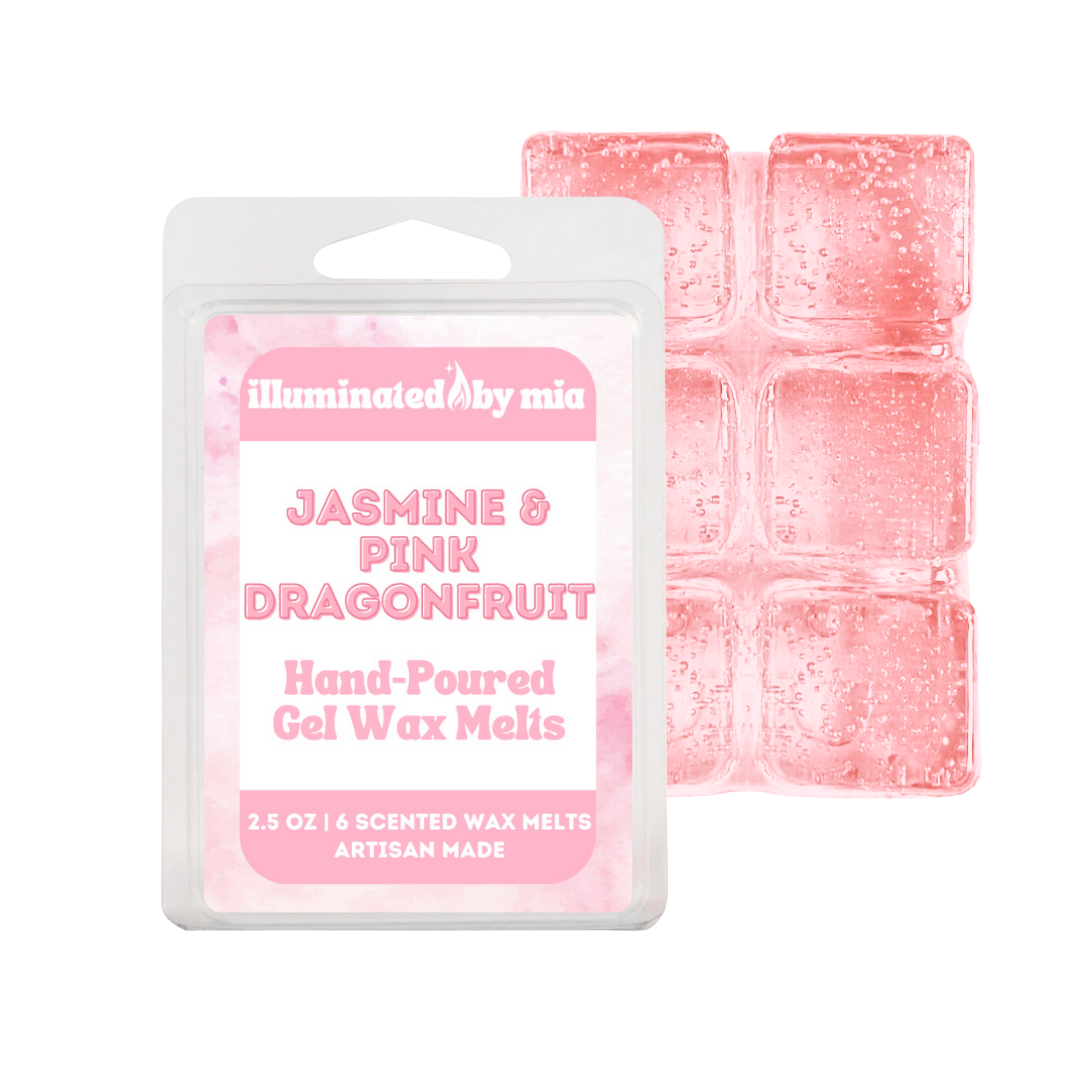 Jasmine & Pink Dragonfruit Gel Wax Melts
