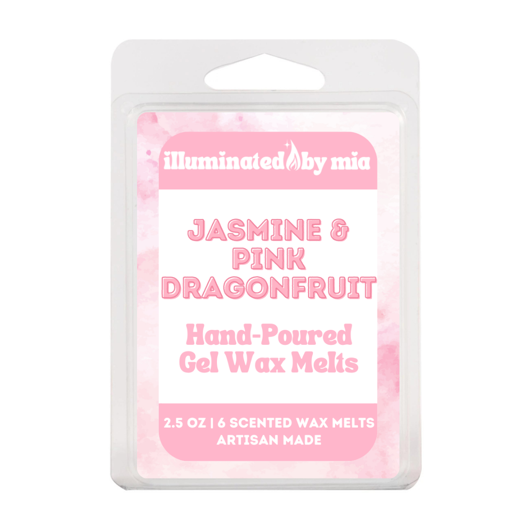 Jasmine & Pink Dragonfruit Gel Wax Melts