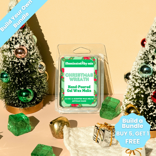 Christmas Wreath Gel Wax Melts