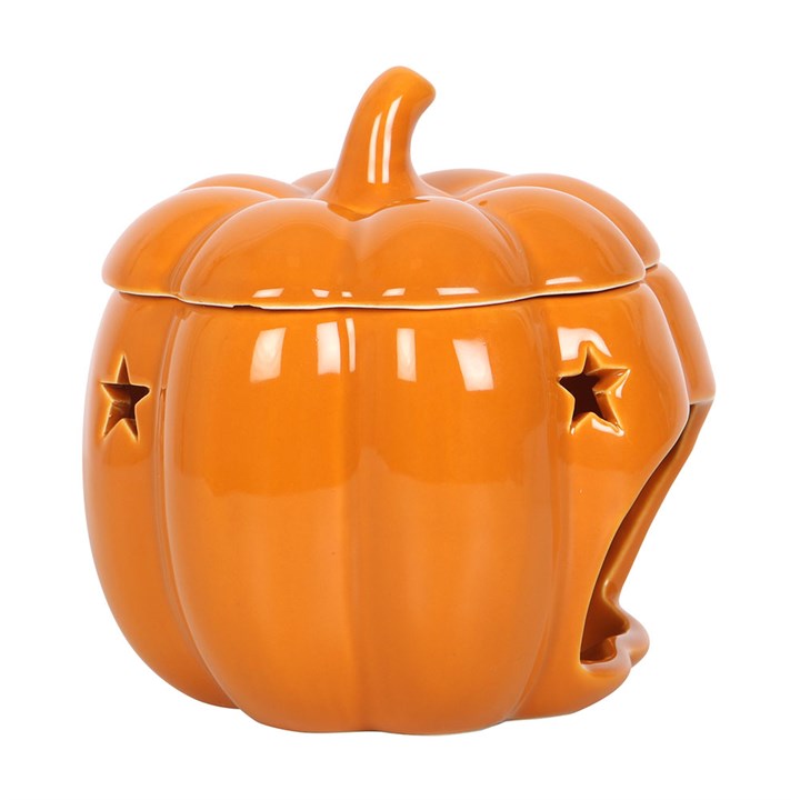 Orange Pumpkin Tealight Wax Warmer