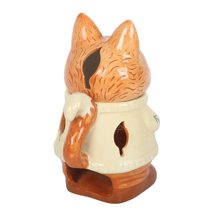 Sweater Fox Tealight Wax Warmer