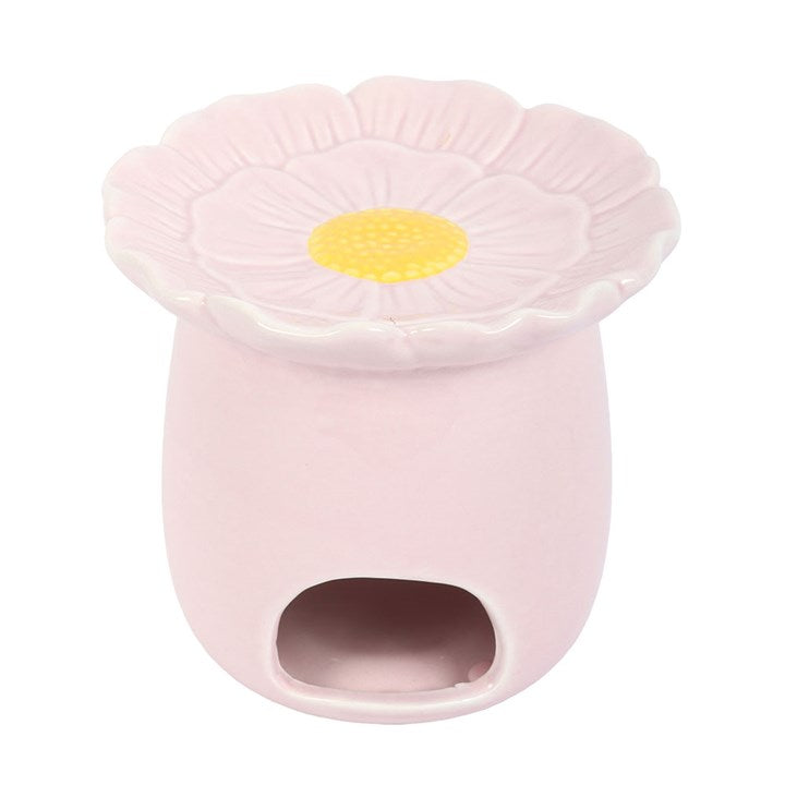 Pink Daisy Tealight Wax Warmer