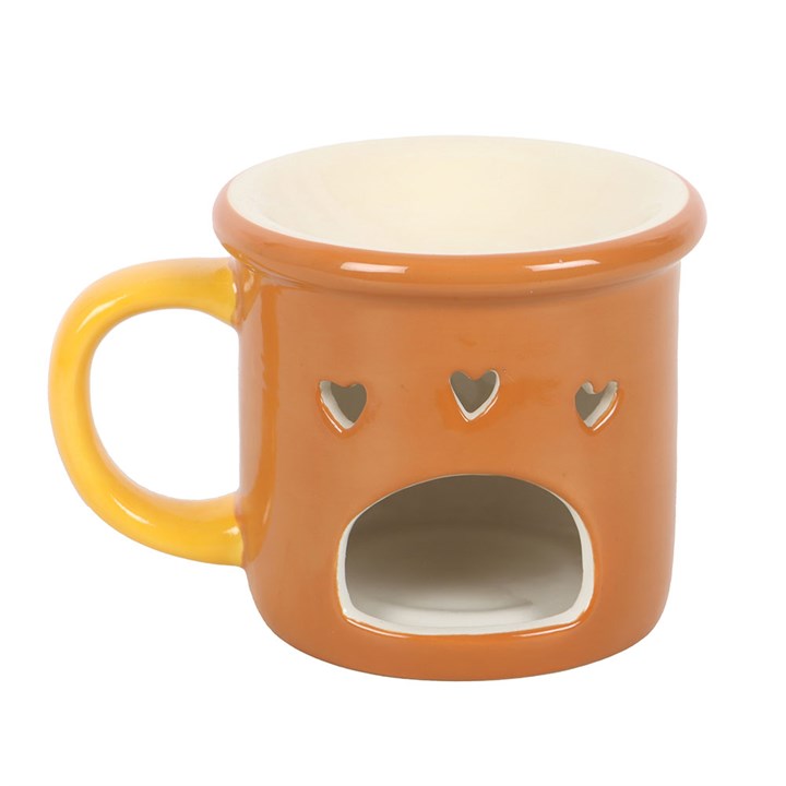 Pumpkin Spice Mug Tealight Wax Warmer