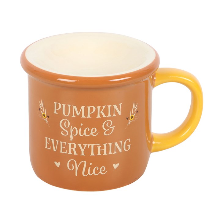 Pumpkin Spice Mug Tealight Wax Warmer