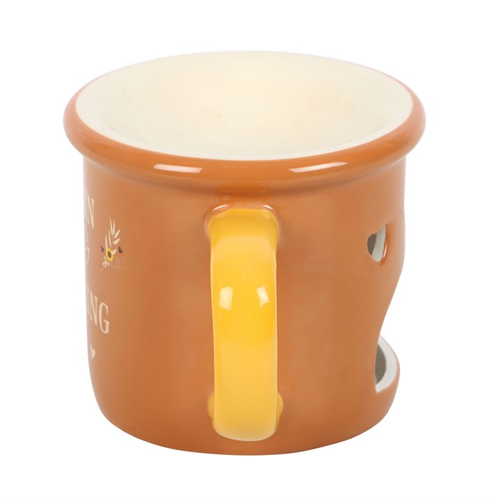 Pumpkin Spice Mug Tealight Wax Warmer
