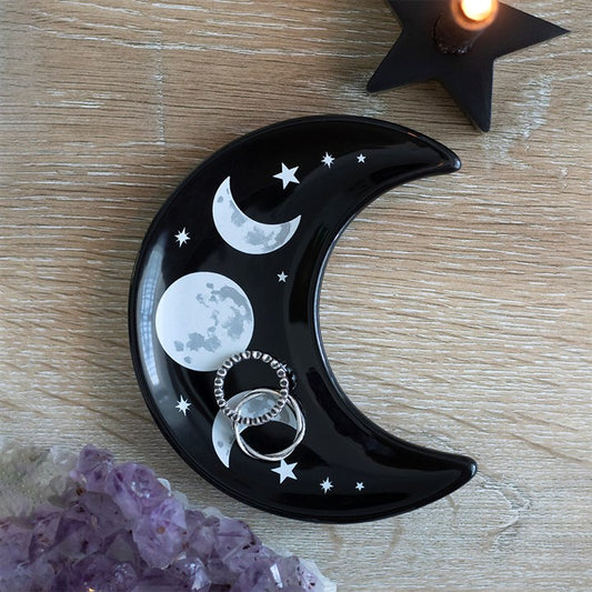 Free Gift Crescent Moon Trinket Dish