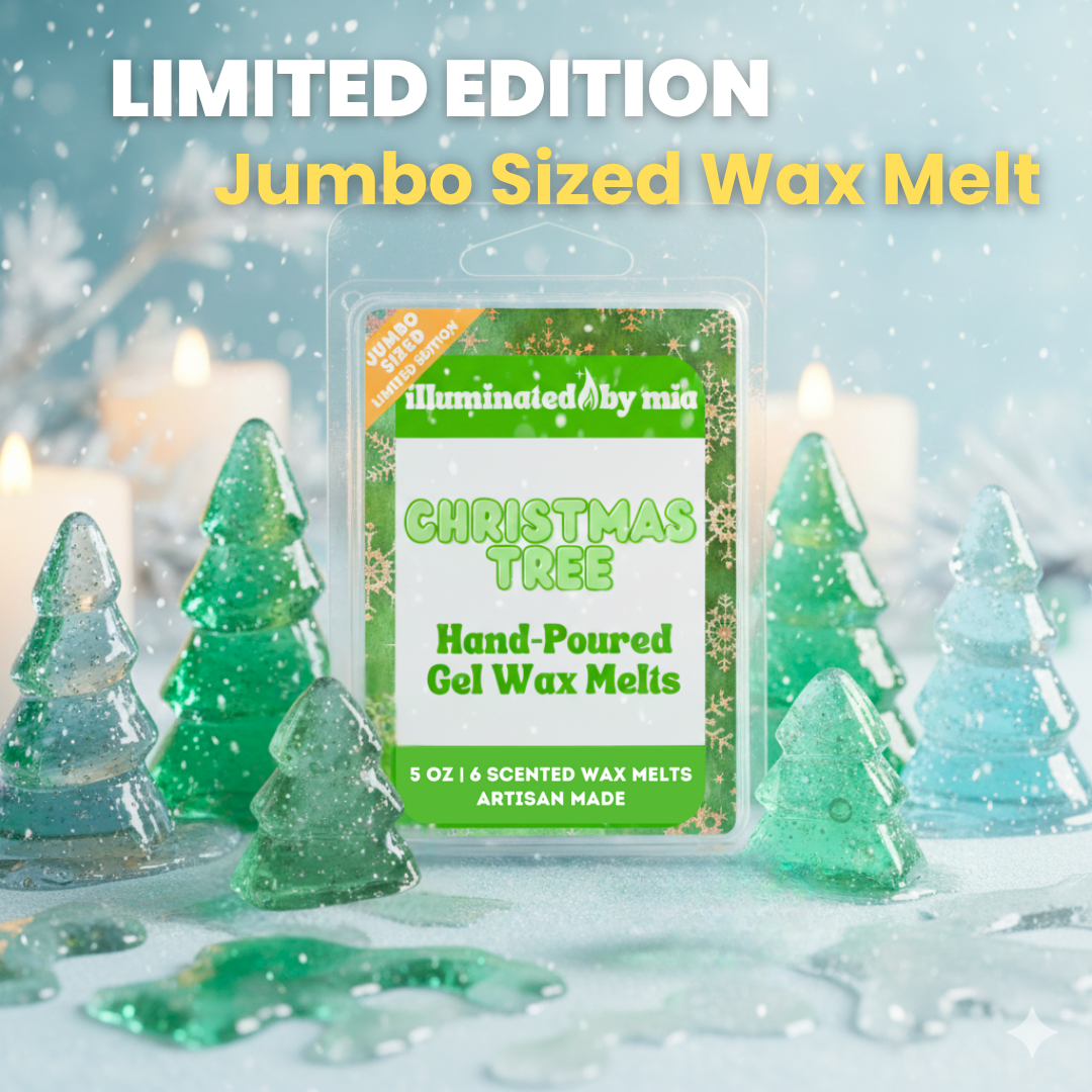 Limited Edition JUMBO SIZED Christmas Tree Gel Wax Melts