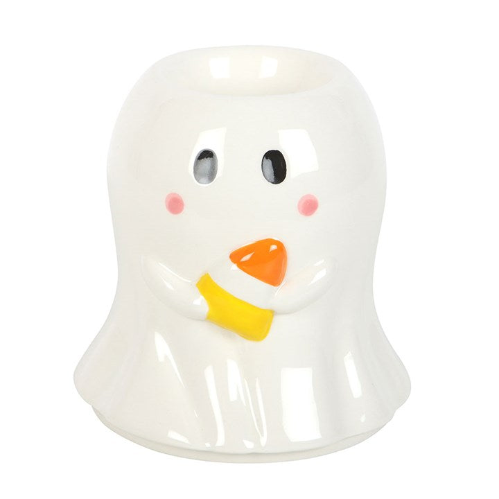 Candy Corn Ghost Tealight Wax Warmer