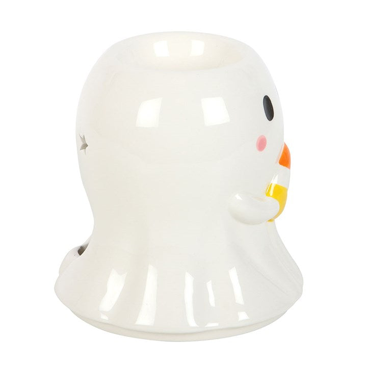 Candy Corn Ghost Tealight Wax Warmer