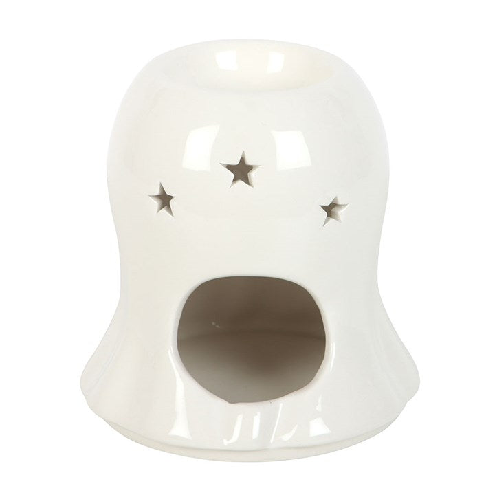 Candy Corn Ghost Tealight Wax Warmer