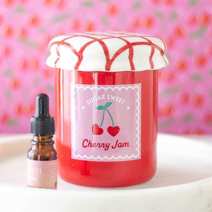 Cherry Jam Tealight Wax Warmer – illuminatedbymia