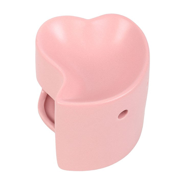 Pink Heart Tealight Wax Warmer