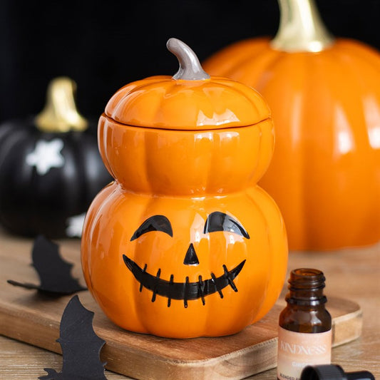Stacked Pumpkin Tealight Wax Warmer