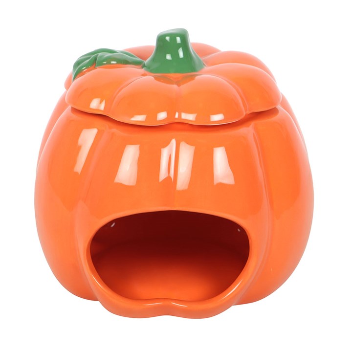 Cute Smiling Pumpkin Tealight Wax Warmer