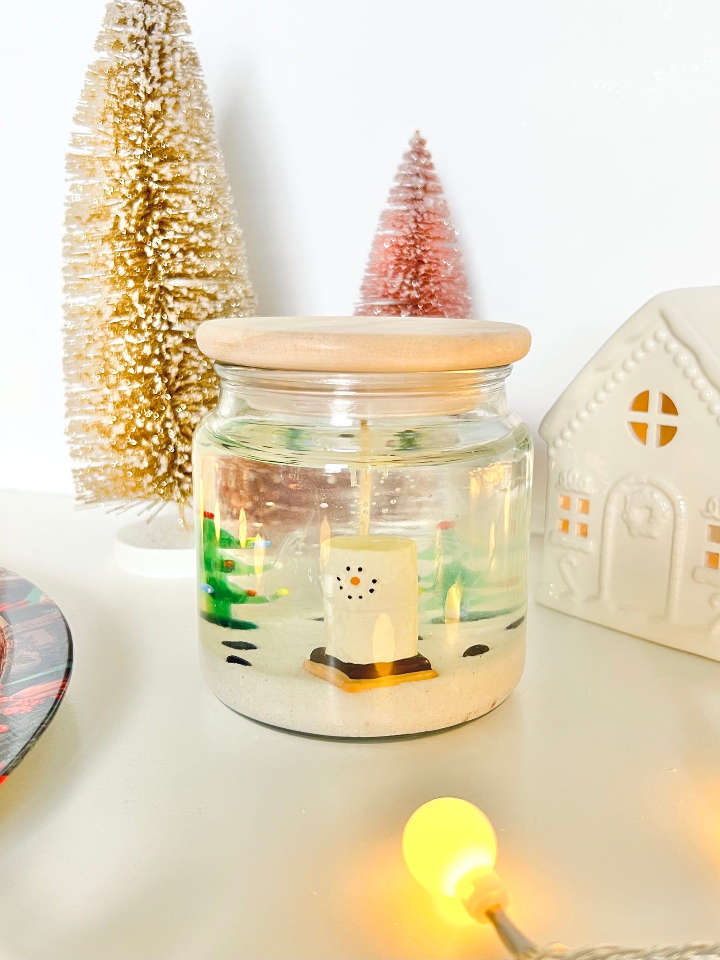 S'mores in Chocolate Chip Forest Candle