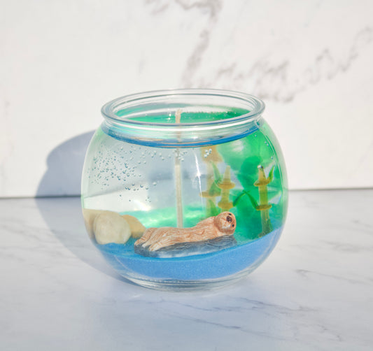 Otter Candle
