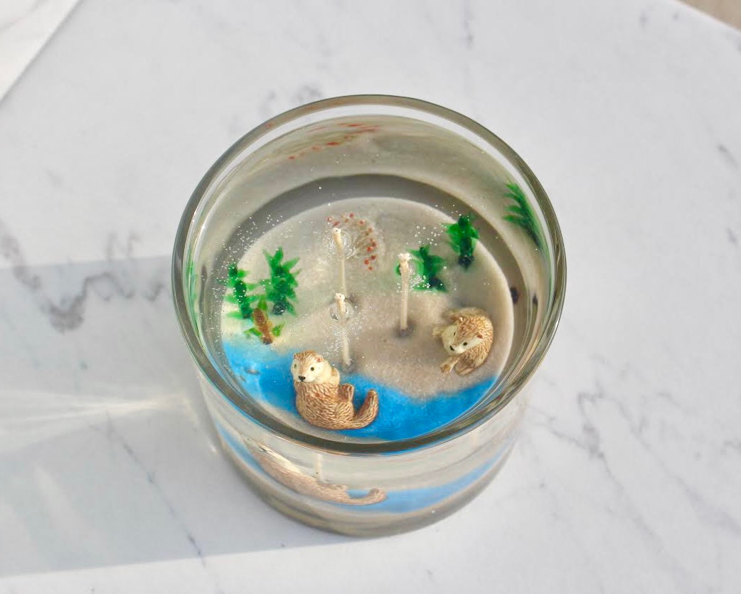 Custom Aquarium Fish Bowl Candle
