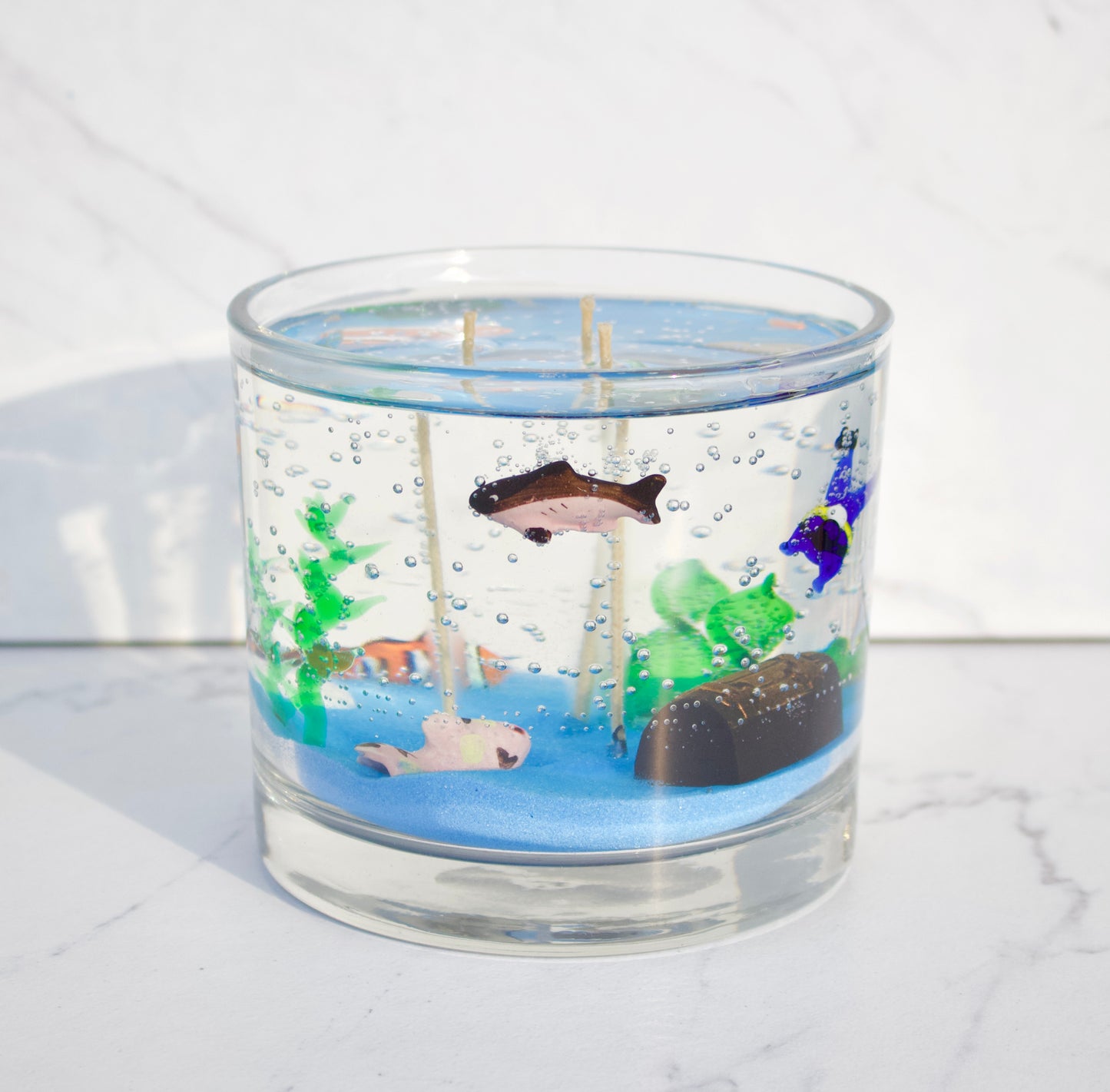 Custom Aquarium Fish Bowl Candle