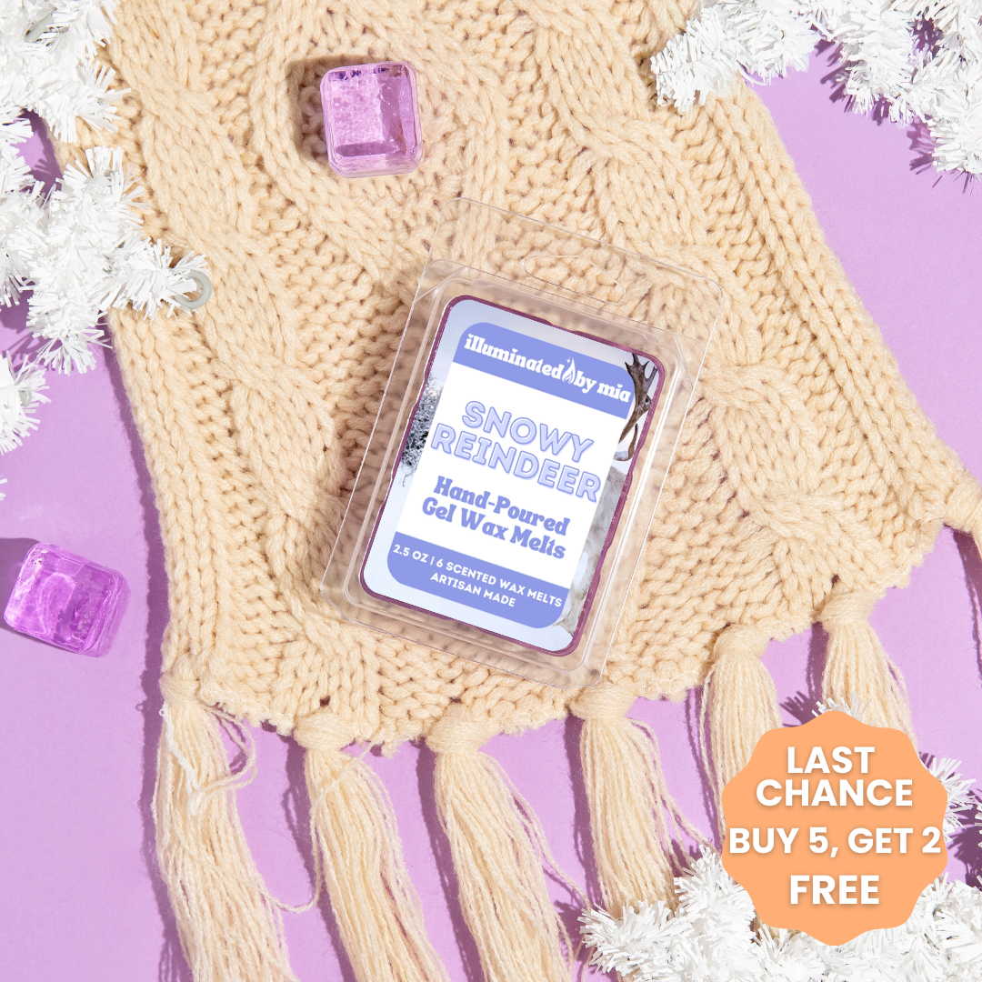 Snowy Reindeer Gel Wax Melts