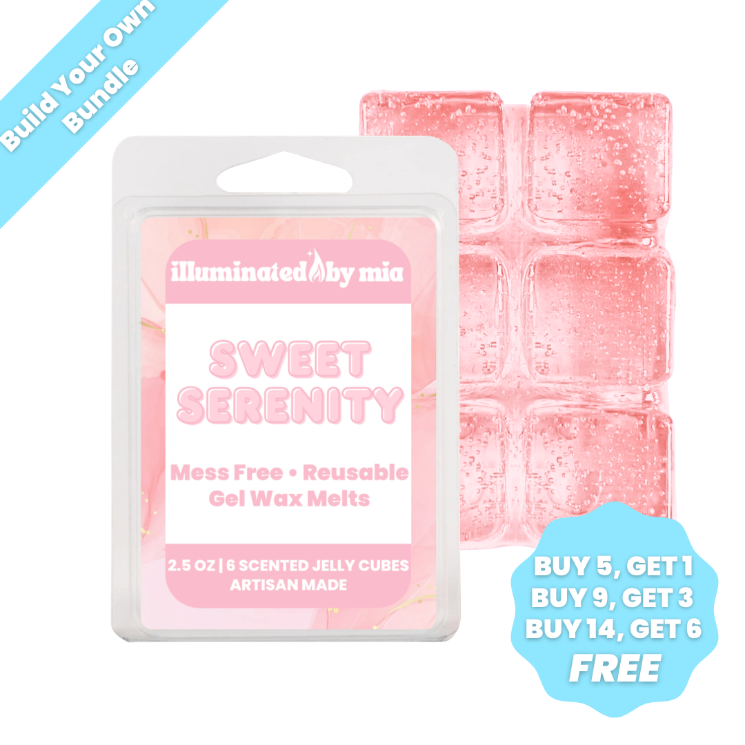 Sweet Serenity Gel Wax Melts – illuminatedbymia