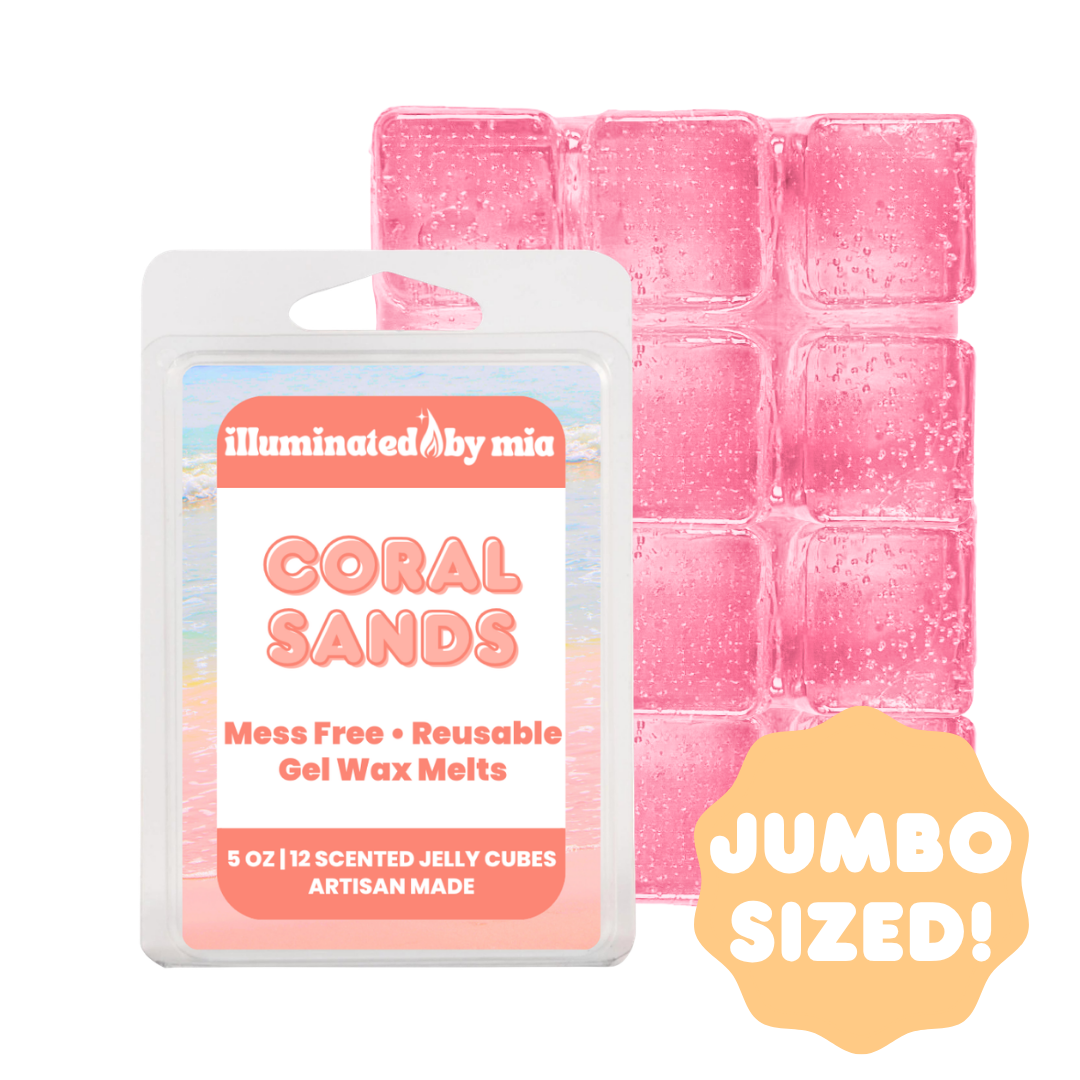 Free Gift Jumbo Sized Coral Sands Gel Wax Melts