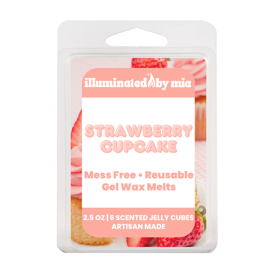 Strawberry Cupcake Gel Wax Melts