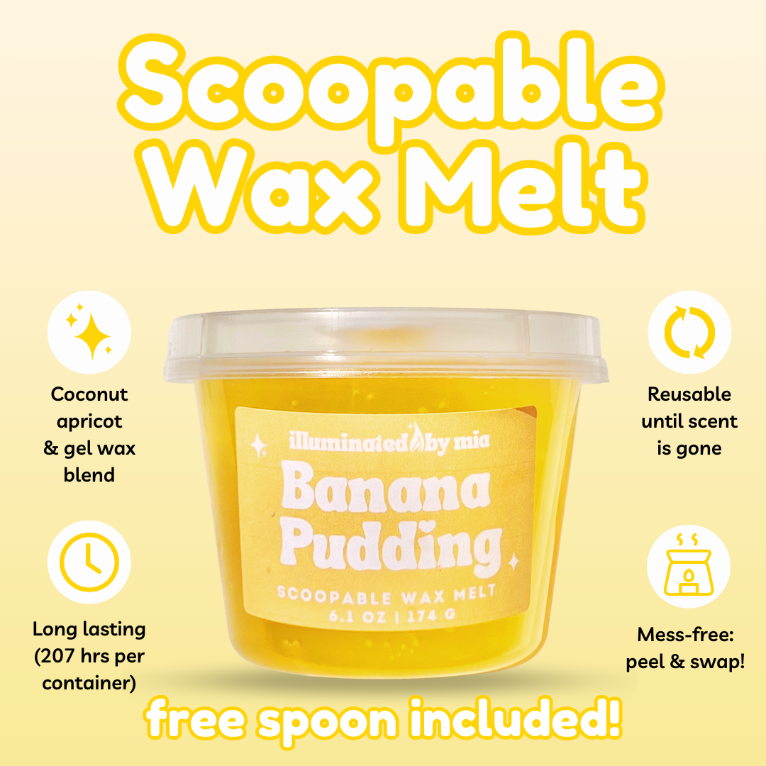 Banana Pudding Scoopable Wax Melt
