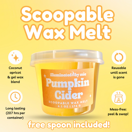 Pumpkin Cider Scoopable Wax Melt